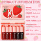 6 Colors Lip Tint Stain Mini Liquid Lipstick, Korean Lip Gloss Moisturizing Natural Velvet Lip Tint, Waterproof Longwear Liquid Blush & Lip Stain, Vivid Color Lip Blush Tint Makeup
