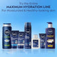 NIVEA MEN Maximum Hydration Face Lotion SPF 15 Pack of 4 Moisturizing Sunscreen