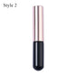 Q Soft Silicone Lip Brush with Dust Proof Cover round Head Lipstick Applicator Lip Cosmetic Tool Multi-Use Eyeshadow Brush