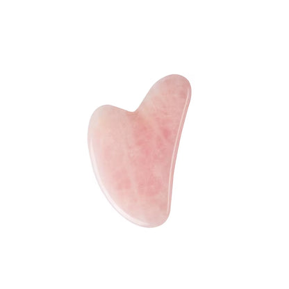 Rose Quartz Gua Sha for Face Massager Skin Scraping Guasha Lifting Natural Jade Massage for Face Gouache Scraper Wrinkle Remover