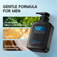 Men Skincare Set 4Pcs TONE-UP Lazy Cream Facial Cleanser Toner Lotion Hydrating Oil Control 3-Minute Routine
