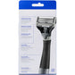 Original Shaving Razor for Men with 2 Razor Blade Refill Cartridges, Charcoal Gray