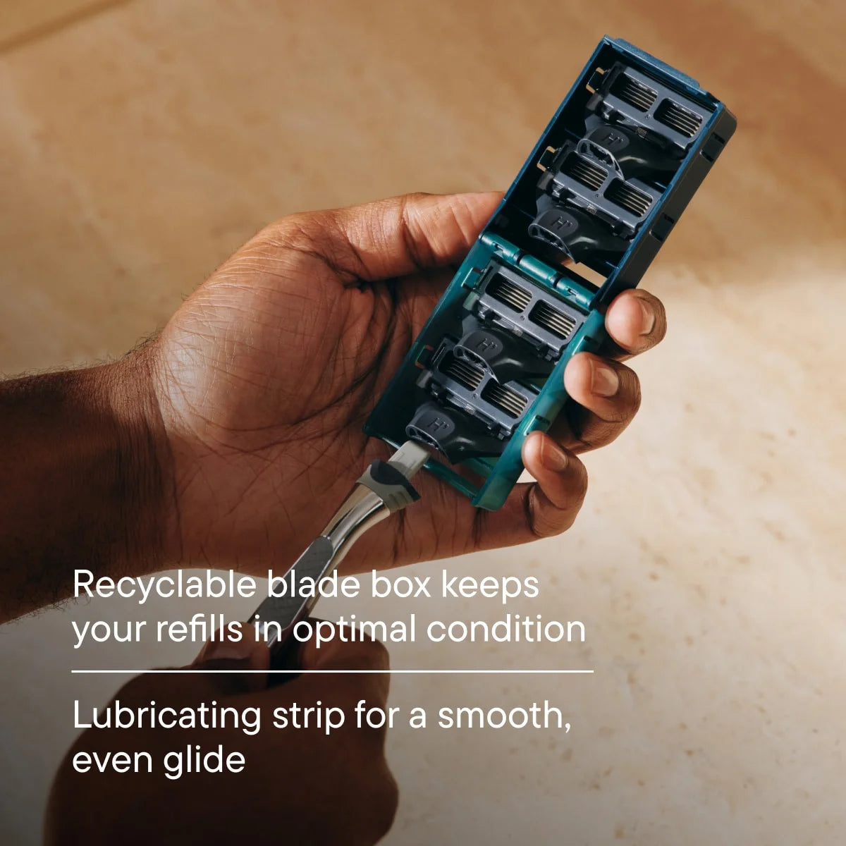 (2 Pack)  Men'S Razor Blade Refill Cartridges, 12 Count