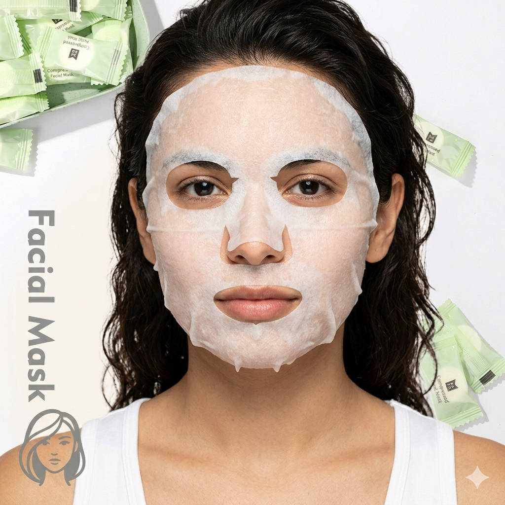 Korean DIY Face Mask Sheets – 50 Pieces