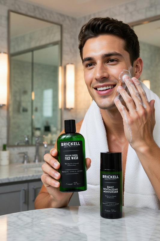 Brickell Daily Face Care Set